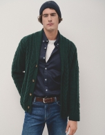 Chaqueta ochos verde