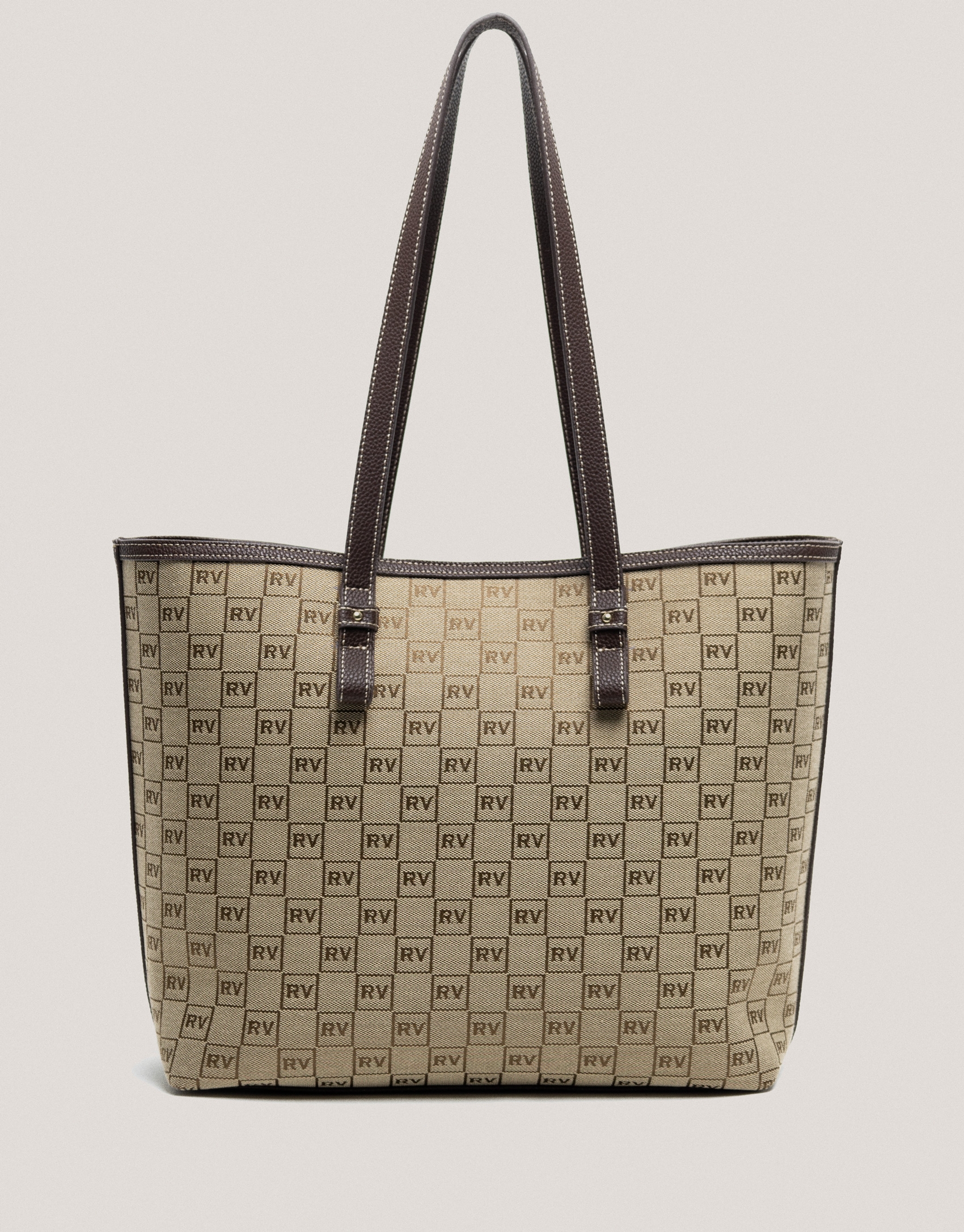 Bolso Shopper Matilda logos marrón