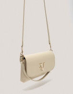 Bolso de mano Rita piel beige