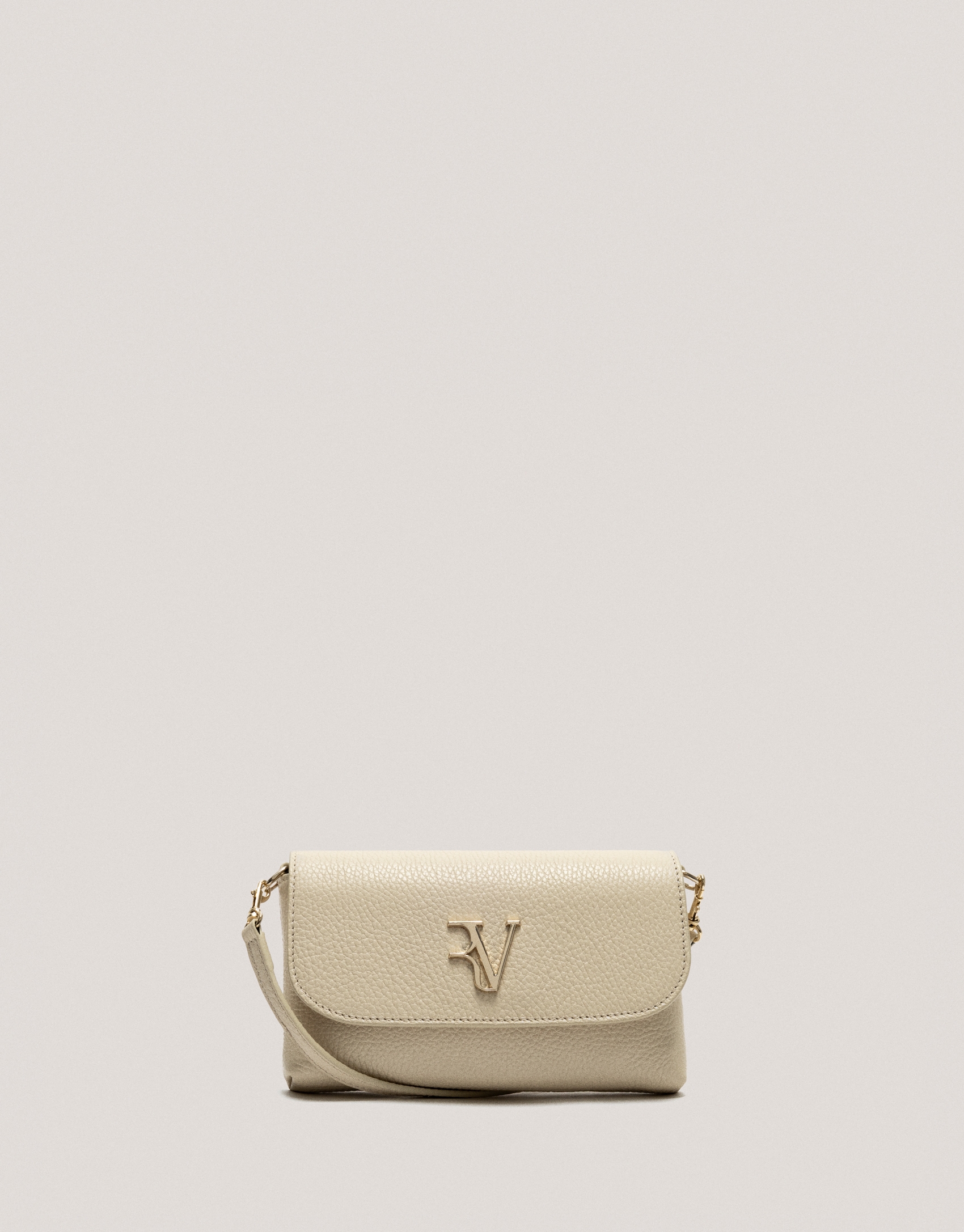 Beige leather Rita handbag