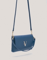 Blue leather Rita handbag