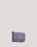 Lavendar leather Rita handbag