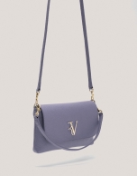 Lavendar leather Rita handbag