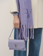 Lavendar leather Rita handbag