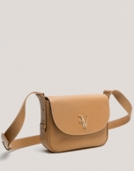 Camel grained leather Cuca Maxi shoulder bag