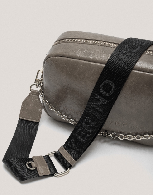 Gray Bazin Urban Midi shoulder bag