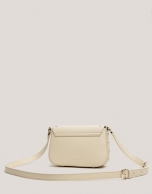 Bolso bandolera Mafalda Mini piel beige