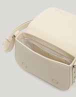 Bolso bandolera Mafalda Mini piel beige