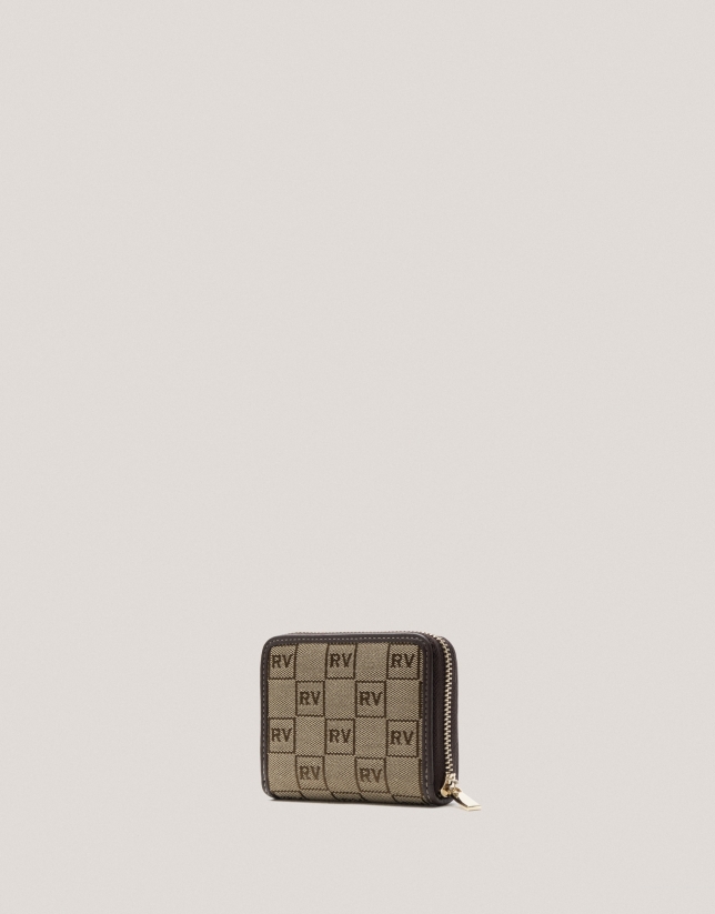 Cartera monedero Matilda jacquard RV