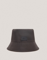 Gorro bucket reversible cámel y marrón